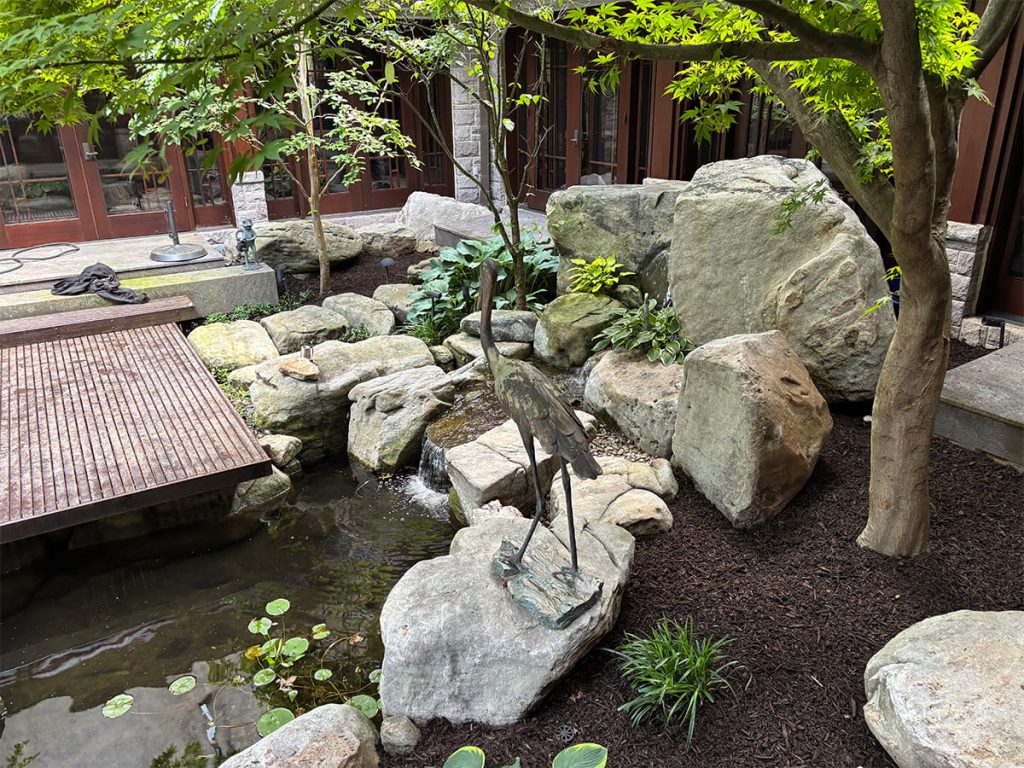Image For Rocks How to Landscape with Rocks & Natural Stones - Larkin Landscaping